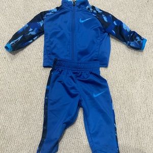 Nike Baby Zip-up Track Suit (size 6 months)